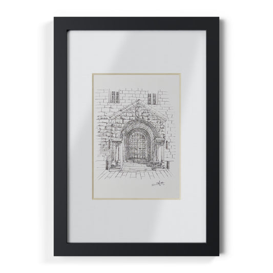 A door at Lutheran Church of the Redeemer