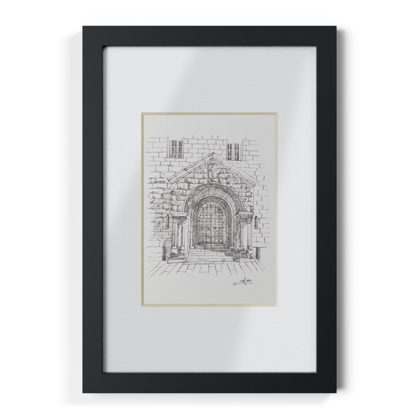 A door at Lutheran Church of the Redeemer